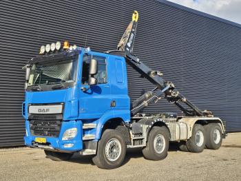 CF 460 8x4 / HIAB HOOKLIFT / RETARDER / SPRING SUSPENSION